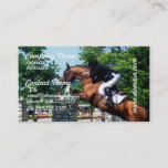 Grand Prix Horse  Business Cards