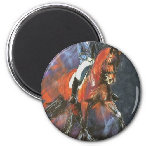 Grand Prix olympic dressage horse stallion bay Magnet