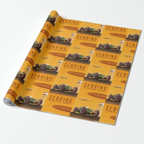 Grand Prix Racer Wrapping Paper