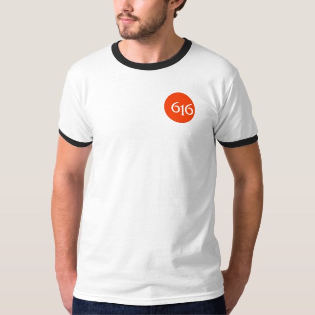 Grand Rapids 616 Logo T-Shirt (Front)