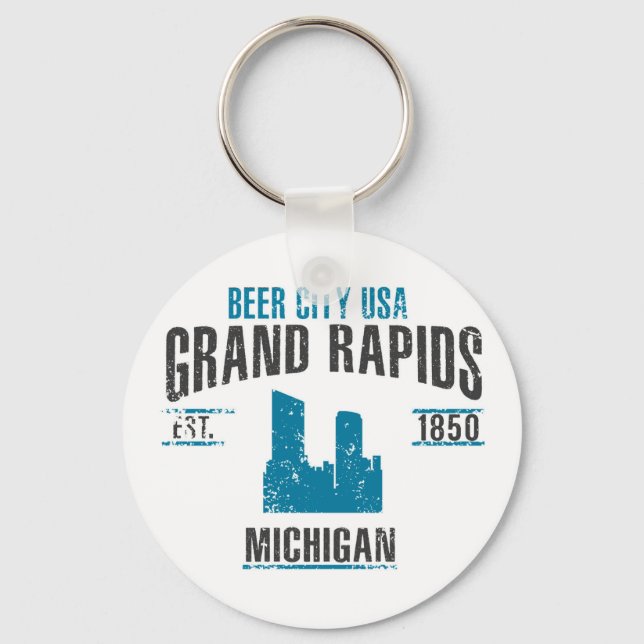 Grand Rapids Keychain (Front)