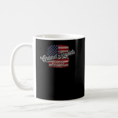 Grand Rapids Michigan _ Classic Grunge  Coffee Mug