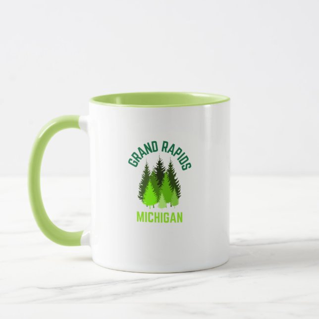 Grand Rapids Michigan Hometown Coffee Mug (Left)