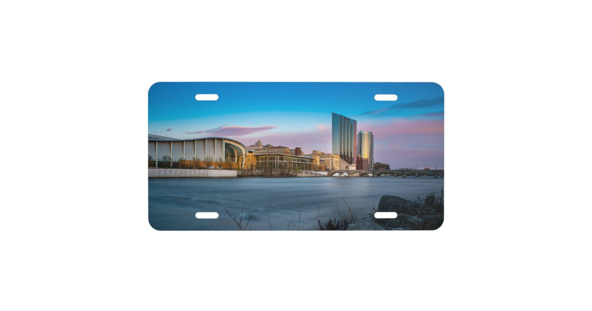 Grand Rapids, Michigan License Plate Zazzle