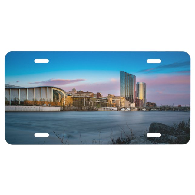 Grand Rapids, Michigan License Plate (Front)