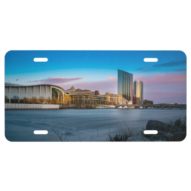 Grand Rapids, Michigan License Plate Zazzle