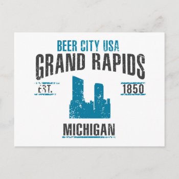 Grand Rapids Postcard by KDRTRAVEL at Zazzle