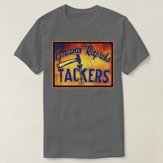 Grand Rapids Tackers Basketball T-Shirt (Design Front)