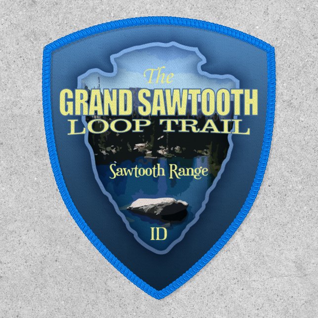 Grand Sawtooth Loop (arrowhead)  Patch (Front)