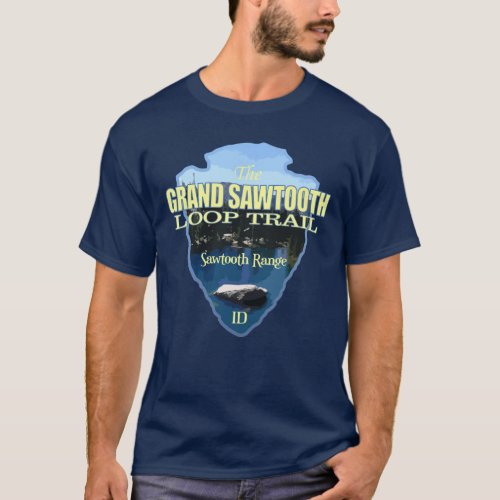 Grand Sawtooth Loop arrowhead T_Shirt