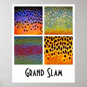 Grand Slam Trout Poster