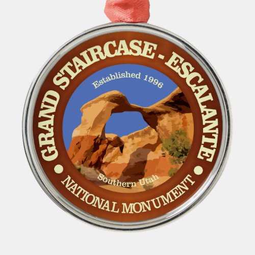 Grand Staircase _ Escalante National Monument Metal Ornament