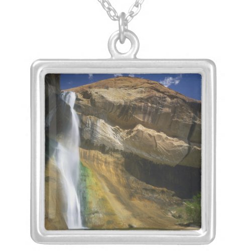 GRAND STAIRCASE_ESCALANTE NATIONAL MONUMENT SILVER PLATED NECKLACE