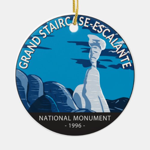 Grand Staircase Escalante National Monument Utah  Ceramic Ornament