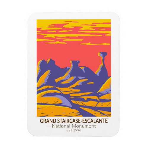 Grand Staircase Escalante National Monument Utah Magnet