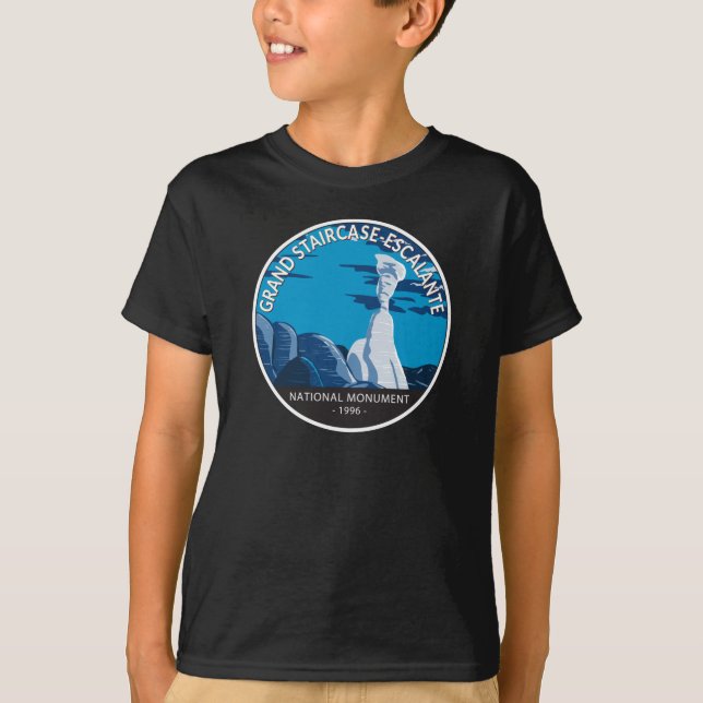 Grand Staircase Escalante National Monument Utah T T-Shirt (Front)