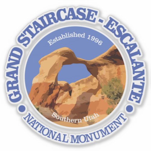 Grand Staircase _ Escalante NM Sticker