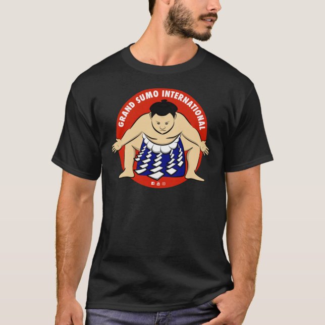 Grand Sumo International Yokozuna Logo Classic T-S T-Shirt (Front)