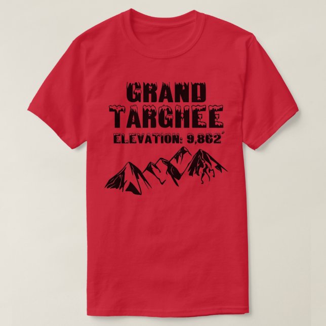 Grand Targhee 1 T-Shirt (Design Front)