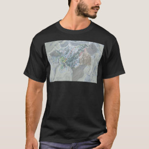 Grand Targhee Resort Trail Map T-Shirt