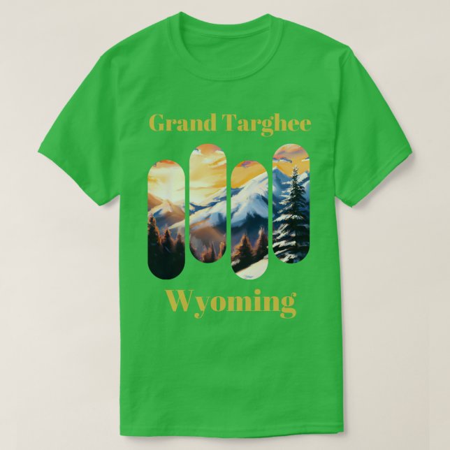Grand Targhee ski Wyoming T-Shirt (Design Front)