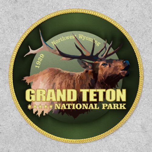 Grand Teton Elk WT  Patch