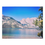Grand Teton  Faux Canvas Print