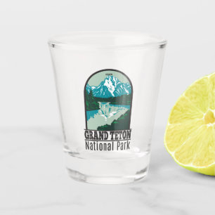 Grand Teton Jackson Hole Valley National Park Shot Glass