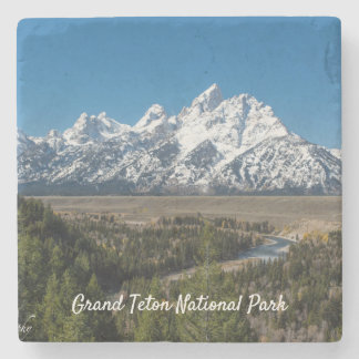 Grand Teton Marble Coaster