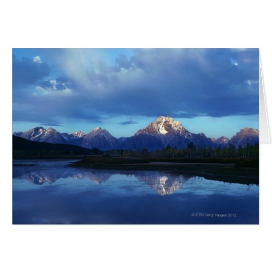 Grand Teton mountain range 2 Cards (Front Horizontal)