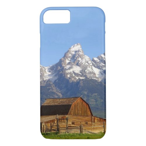 Grand Teton mountains iPhone 87 Case