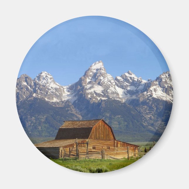 Grand Teton mountains Magnet (Front)