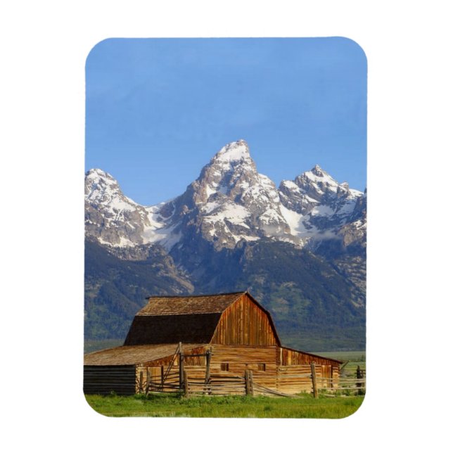 Grand Teton mountains Magnet (Vertical)