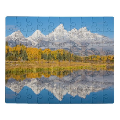 Grand Teton Mountains Wyoming Jigsaw Puzzle