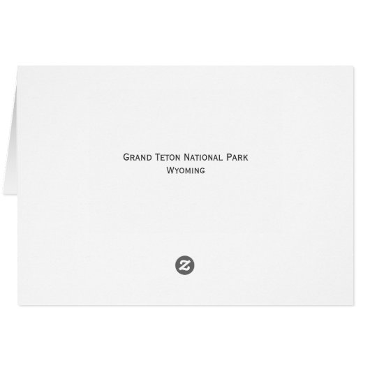 Grand Teton National Park (Back Horizontal)