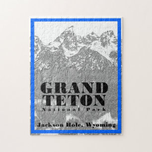 Grand Teton National Park - 11x14 - 252 pcs Jigsaw Puzzle