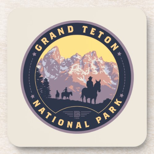 Grand Teton National Park Beverage Coaster