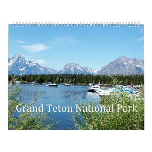 Grand Teton National Park Calendar