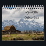 Grand Teton National Park Calendar<br><div class="desc">Enjoy the beauty of Grand Teton National Park all year with this calendar featuring images from a few of the iconic viewpoints.</div>