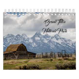 Grand Teton National Park Calendar