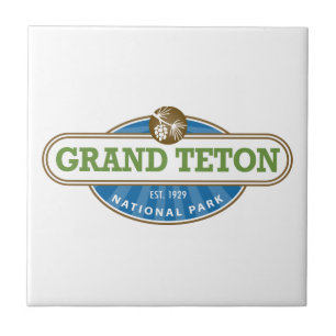 Grand Teton National Park Ceramic Tile