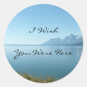 Grand Teton National Park Classic Round Sticker
