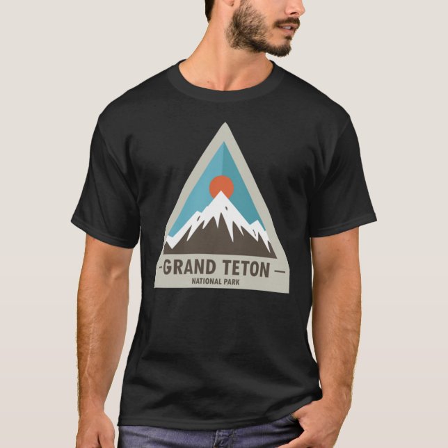 Grand Teton National Park Classic T-Shirt (Front)