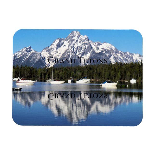 Grand Teton National Park Colter Bay Travel Magnet (Horizontal)