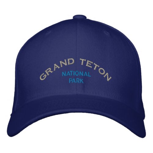 Grand Teton National Park Embroidered Baseball Cap