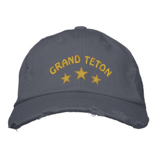 Grand Teton National Park Embroidered Baseball Hat