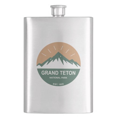 Grand Teton National Park Flask