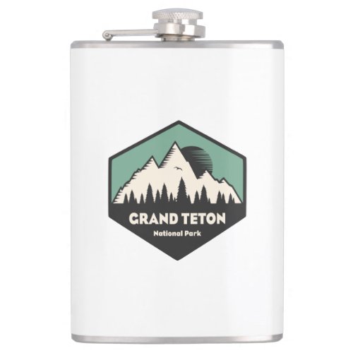 Grand Teton National Park Flask