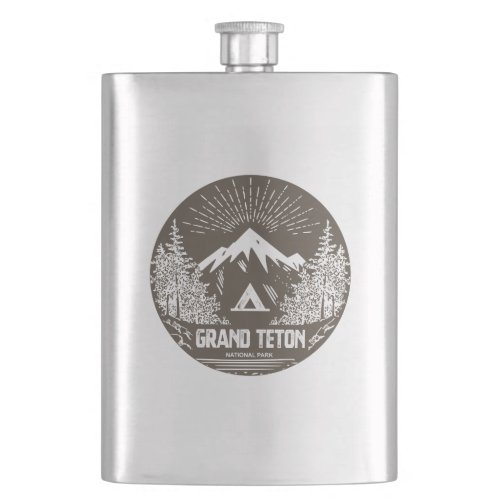 Grand Teton National Park Flask