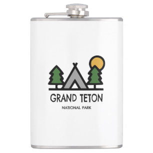Grand Teton National Park Flask